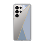 Slim Protection Case［ Marble Triangle Palette - Blue ］