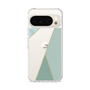 Slim Protection Case［ Marble Triangle Palette - Green ］