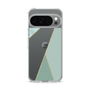 Slim Protection Case［ Marble Triangle Palette - Green ］