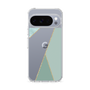 Slim Protection Case［ Marble Triangle Palette - Green ］