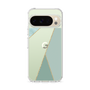 Slim Protection Case［ Marble Triangle Palette - Green ］