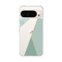 Slim Protection Case［ Marble Triangle Palette - Green ］