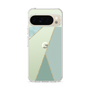 Slim Protection Case［ Marble Triangle Palette - Green ］