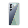 Slim Protection Case［ Marble Triangle Palette - Green ］