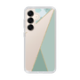 Slim Protection Case［ Marble Triangle Palette - Green ］