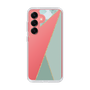 Slim Protection Case［ Marble Triangle Palette - Green ］