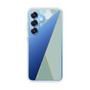 Slim Protection Case［ Marble Triangle Palette - Green ］