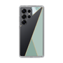 Slim Protection Case［ Marble Triangle Palette - Green ］