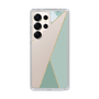 Slim Protection Case［ Marble Triangle Palette - Green ］
