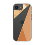 Slim Protection Case［ Marble Triangle Palette - Orange ］