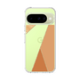 Slim Protection Case［ Marble Triangle Palette - Orange ］