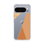 Slim Protection Case［ Marble Triangle Palette - Orange ］
