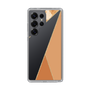 Slim Protection Case［ Marble Triangle Palette - Orange ］