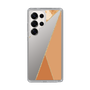 Slim Protection Case［ Marble Triangle Palette - Orange ］