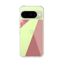 Slim Protection Case［ Marble Triangle Palette - Pink ］