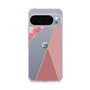 Slim Protection Case［ Marble Triangle Palette - Pink ］