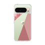 Slim Protection Case［ Marble Triangle Palette - Pink ］