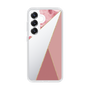 Slim Protection Case［ Marble Triangle Palette - Pink ］