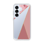 Slim Protection Case［ Marble Triangle Palette - Pink ］