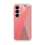 Slim Protection Case［ Marble Triangle Palette - Pink ］