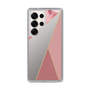 Slim Protection Case［ Marble Triangle Palette - Pink ］