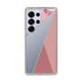 Slim Protection Case［ Marble Triangle Palette - Pink ］