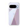 Slim Protection Case［ Marble Triangle Palette - Purple ］