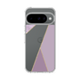 Slim Protection Case［ Marble Triangle Palette - Purple ］