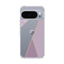Slim Protection Case［ Marble Triangle Palette - Purple ］