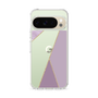 Slim Protection Case［ Marble Triangle Palette - Purple ］