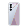 Slim Protection Case［ Marble Triangle Palette - Purple ］