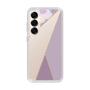 Slim Protection Case［ Marble Triangle Palette - Purple ］