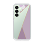 Slim Protection Case［ Marble Triangle Palette - Purple ］