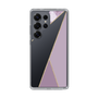 Slim Protection Case［ Marble Triangle Palette - Purple ］