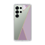 Slim Protection Case［ Marble Triangle Palette - Purple ］