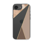 Slim Protection Case［ Marble Triangle Palette - Brown ］