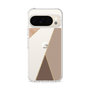 Slim Protection Case［ Marble Triangle Palette - Brown ］
