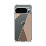 Slim Protection Case［ Marble Triangle Palette - Brown ］