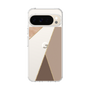 Slim Protection Case［ Marble Triangle Palette - Brown ］