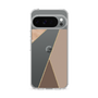 Slim Protection Case［ Marble Triangle Palette - Brown ］