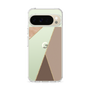Slim Protection Case［ Marble Triangle Palette - Brown ］