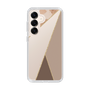 Slim Protection Case［ Marble Triangle Palette - Brown ］
