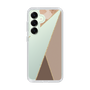 Slim Protection Case［ Marble Triangle Palette - Brown ］