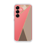 Slim Protection Case［ Marble Triangle Palette - Brown ］