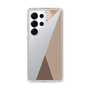 Slim Protection Case［ Marble Triangle Palette - Brown ］