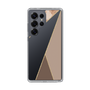 Slim Protection Case［ Marble Triangle Palette - Brown ］