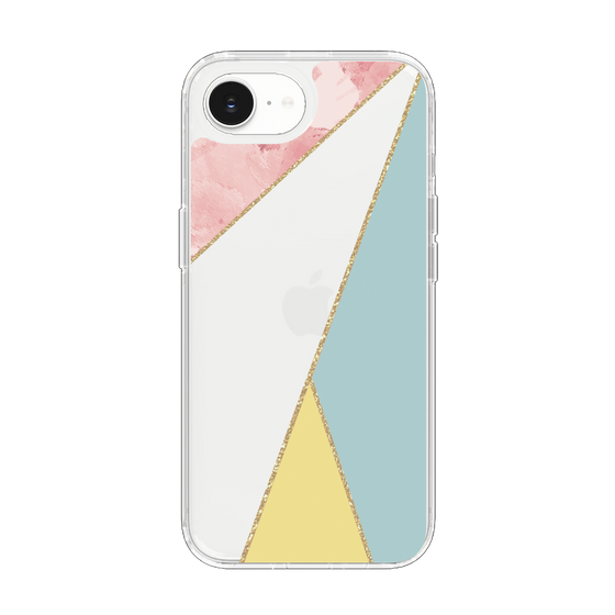 Slim Protection Case［ Marble Triangle Palette - Mix ］