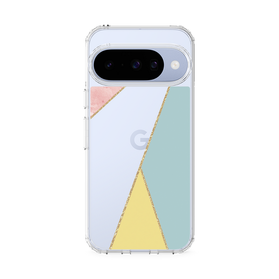 Slim Protection Case［ Marble Triangle Palette - Mix ］