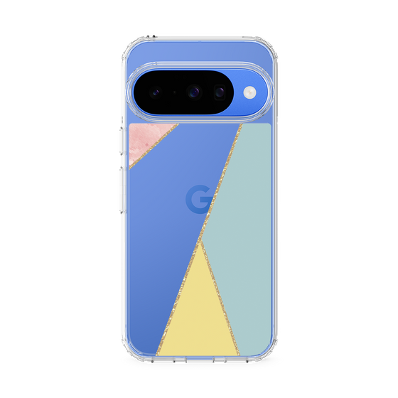 Slim Protection Case［ Marble Triangle Palette - Mix ］