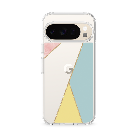 Slim Protection Case［ Marble Triangle Palette - Mix ］